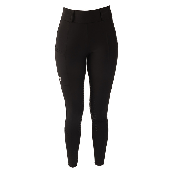 Damskie legginsy jeździeckie z pełnym lejem silikonowym Kentucky Ridingwear Riding Legging Classic