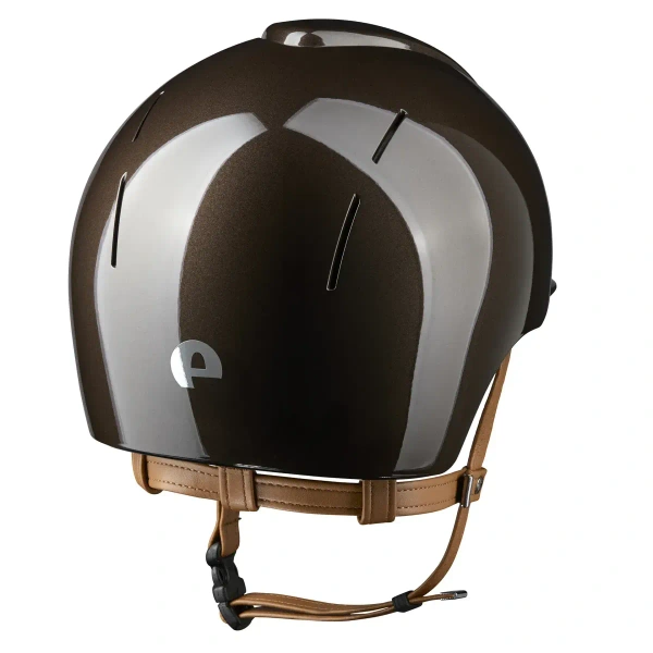 Kask jeździecki KEP Italia Smart Nova Polish Brown/Beige