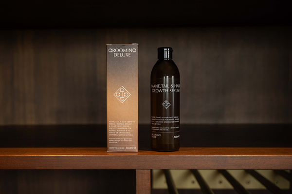 Serum wspierające porost grzywy i ogona dla koni Grooming Deluxe Mane, Tail & Hair Growth Serum