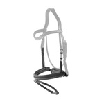 Nachrapnik szwedzki kombinowany z paskiem krzyżowym Dy'on New English Collection Plaited NE04Z  