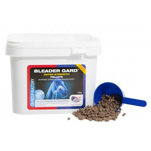 Preparat wspierający układ oddechowy i  układ krążenia u koni Bleader Gard Super Strength Pellets