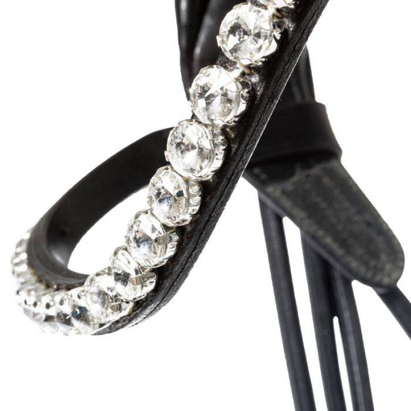 Ogłowie munsztukowe ze szwedzkim nachrapnikiem Kavalkade Fleur