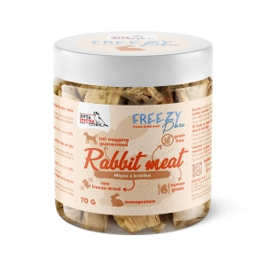 Liofilizowane mięso królika dla psa Syta Micha FREEZY Pure