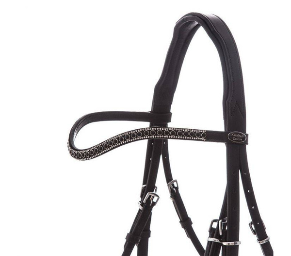 Ogłowie z nachrapnikiem hanowerskim Kavalkade Isabella