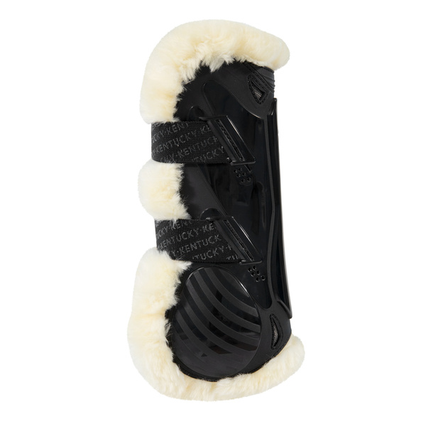 Ochraniacze przednie z futrem Kentucky Horsewear Bamboo Elastic