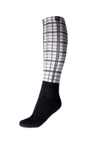 Checks print white