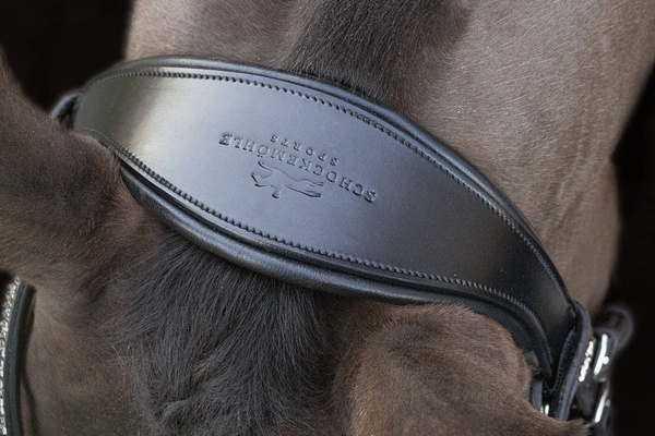 Ogłowie munsztukowe z nachrapnikiem szwedzkim Schockemöhle Sports Brindisi