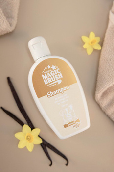 Szampon dla psów o jasnej sierści Magic Brush - waniliowy