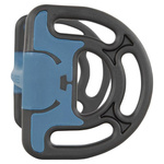 Wędzidło "D"-ring proste z antyalergicznego tworzywa Acavallo Sensitive VE4