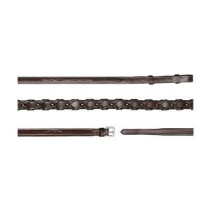 Wodze skórzane plecione Dy'on US Collection US05Q