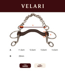 Pelham Velari - sztanga z portem językowym Soft
