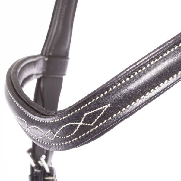 Ogłowie z nachrapnikiem meksykańskim Kavalkade Diandro