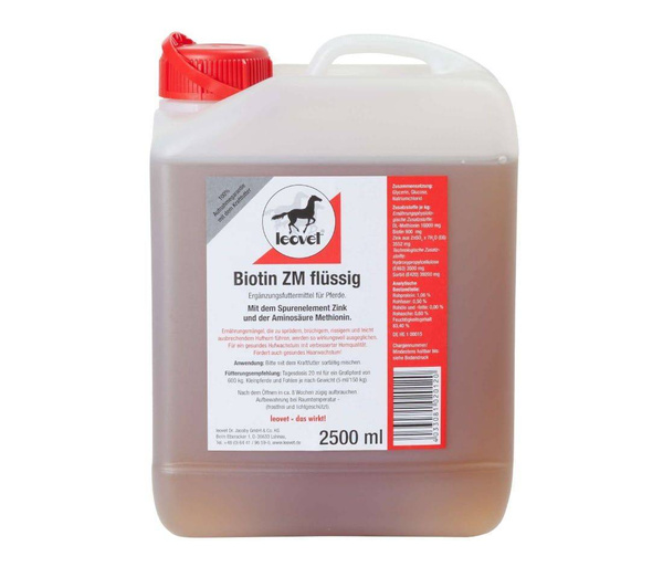 Biotyna z cynkiem w syropie LEOVET Biotin ZM