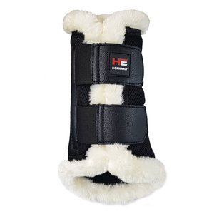 Ochraniacze ujeżdżeniowe z futrem Horsenjoy Airtec 3D Fur