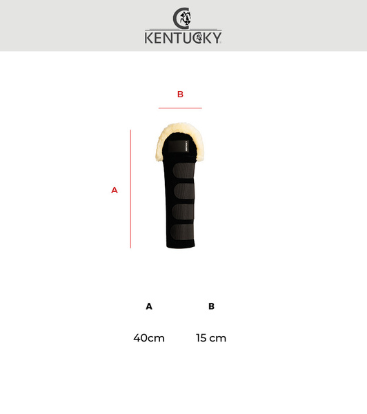 Ochraniacz na ogon do transportu Kentucky Horsewear Sheepskin