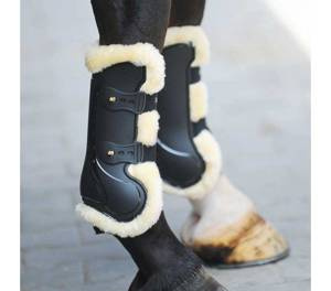 Ochraniacze przednie z futrem Kavalkade Compete 'n Wool