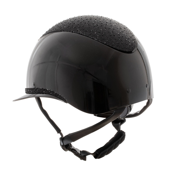Kask z szerokim daszkiem Equestro Luxury