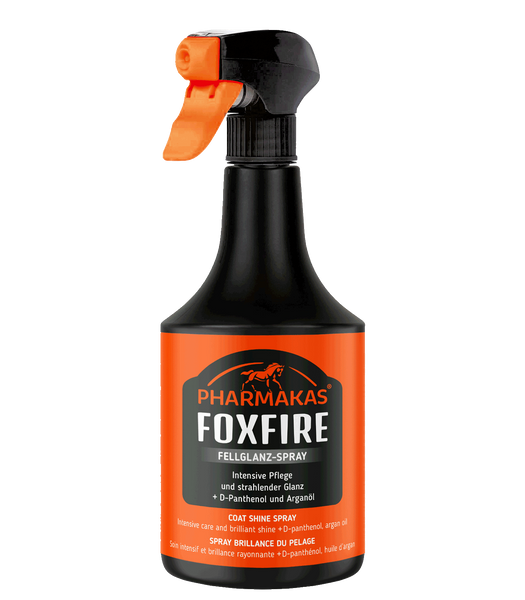 Spray nabłyszczający do grzywy, ogona i sierści Pharmakas Foxfire Coat Shine Spray