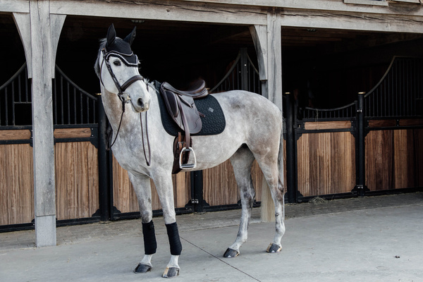 Nauszniki klasyczne Kentucky Horsewear Wellington Big Stone&Pearl