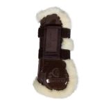 Ochraniacze przednie z futrem Kentucky Horsewear Bamboo Velcro