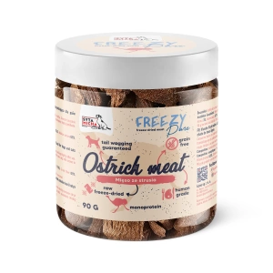 Liofilizowane mięso strusia dla psa Syta Micha FREEZY Pure