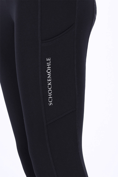 Legginsy zimowe z pełnym lejem silikonowym Schockemöhle Winter Riding Tights II JESIEŃ/ZIMA 2024