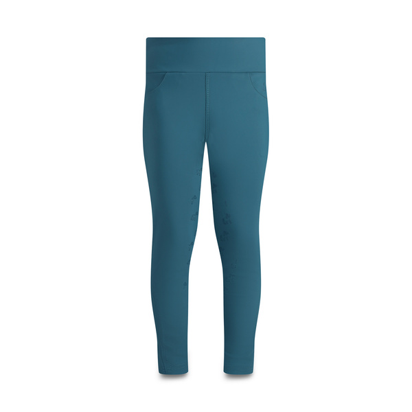 Dziewczęce legginsy jeździeckie z pełnym lejem silikonowym Kentucky Ridingwear Sammy Legging