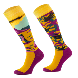 Podkolanówki jeździeckie Comodo Funny Design - Waran