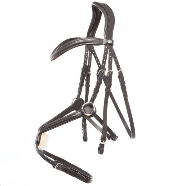 Ogłowie z nachrapnikiem meksykańskim Kavalkade Everado