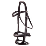 Ogłowie z podwójnym nachrapnikiem BR Bath