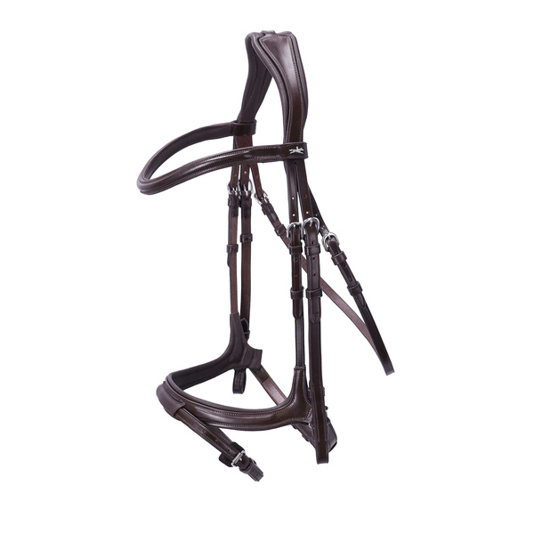 Ogłowie z nachrapnikiem kombinowanym Schockemöhle Sports Ancona Select