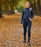 Legginsy dziecięce z pełnym lejem silikonowym ELT Lucky Lia Jeans