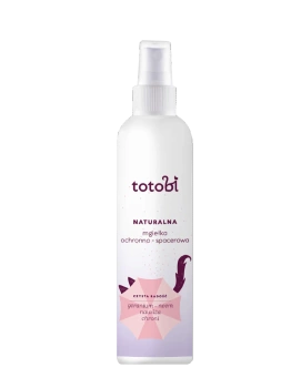 Naturalna mgiełka ochronno-spacerowa dla psa Totobi Geranium & Olejek Neem