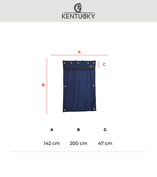 Kurtyna na boks Kentucky Horsewear Stable Curtain Waterproof