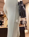 Damskie legginsy jeździeckie z kolanowym lejem silikonowym Kentucky Ridingwear Riding Legging Classic