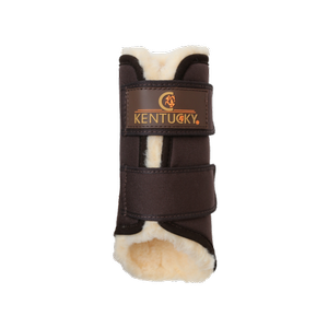 Ochraniacze przednie z futrem Kentucky Horsewear Turnout Boots Solimbra
