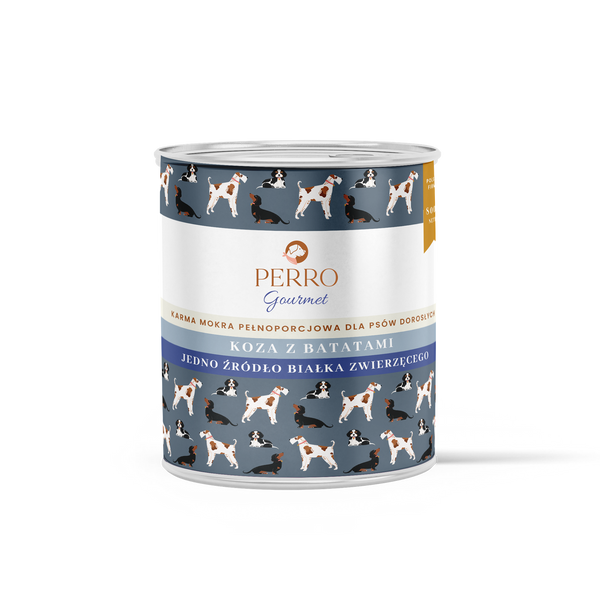 Karma mokra Perro Gourmet - Koza z batatami