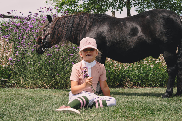 Czapka z daszkiem Kentucky Ridingwear Velvet - dziecięca