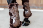 Ochraniacze przednie z futrem Kentucky Horsewear Bamboo Elastic