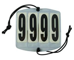 Numerek startowy 4-cyfrowy Fair Play