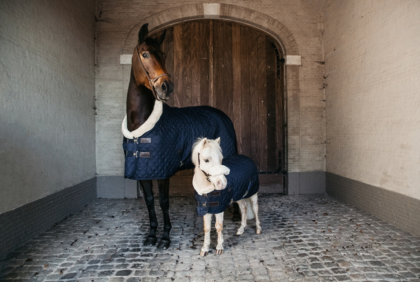 Derka stajenna Kentucky Horsewear Show Rug Logo 160g