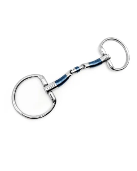 Wędzidło oliwkowe FAGER Marcus Sweet Iron - podwójnie łamane