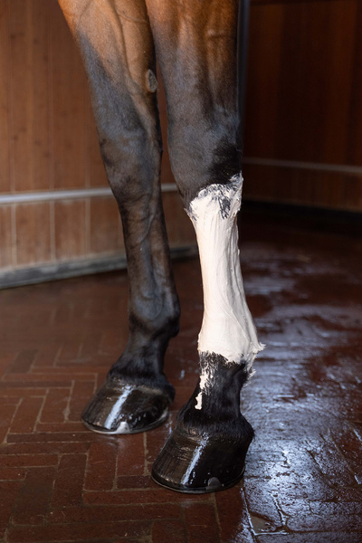 Papier do glinki chłodzącej Grooming Deluxe Horse Leg Clay Paper