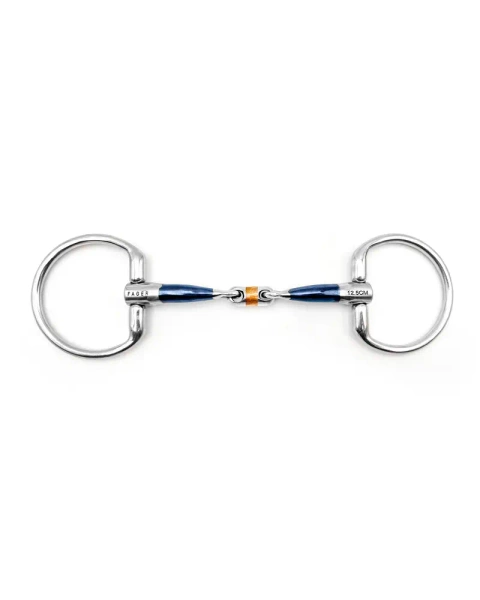 Wędzidło oliwkowe FAGER Michael Sweet Iron - podwójnie łamane