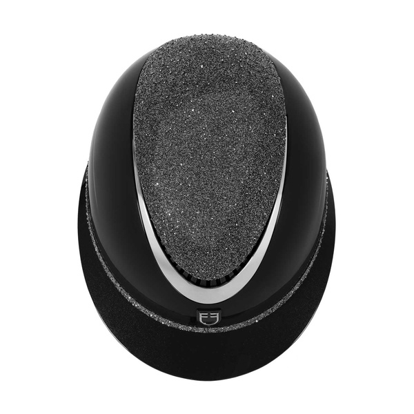 Kask z szerokim daszkiem Equestro Luxury