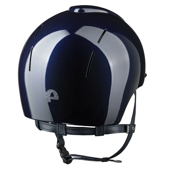 Kask jeździecki KEP Italia Smart Nova Polish Blue Star Silver
