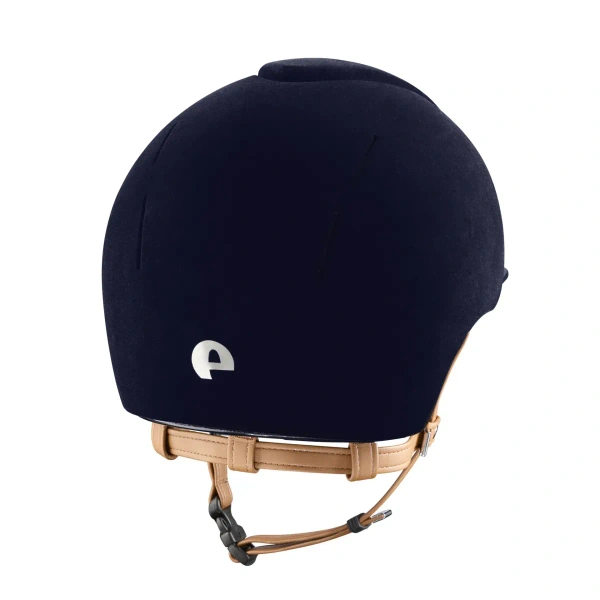 Kask jeździecki KEP Italia Smart Nova Blue/Beige Velvet