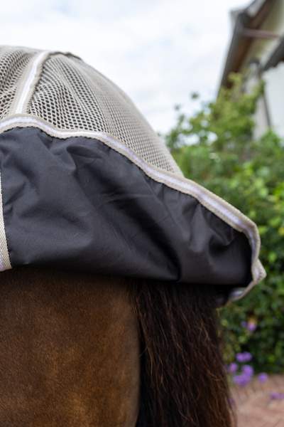 Derka siatkowa przeciw owadom z klapą na brzuch Kentucky Horsewear Fly Rug with Belly Cover Comfort
