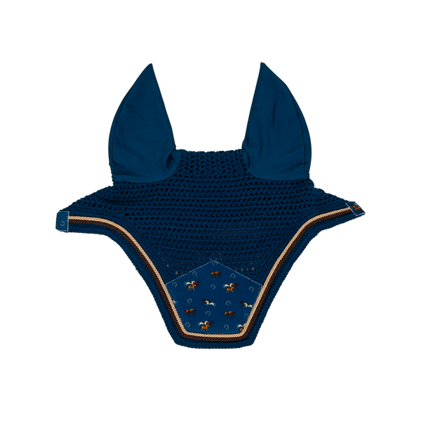 Nauszniki klasyczne Kentucky Horsewear Velvet Horse Printing