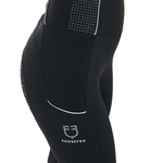 Legginsy jeździeckie z pełnym lejem silikonowym Equestro